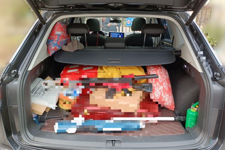 Used Volkswagen Tayron 2023 330TSI Two-Wheel-Drive R-Line High-Energy Version Trunk