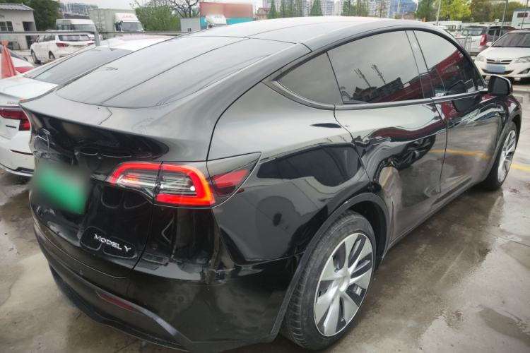 Used Tesla Model Y 2021 Standard Range Rear-Wheel Drive Version Rear Right 45 Deg