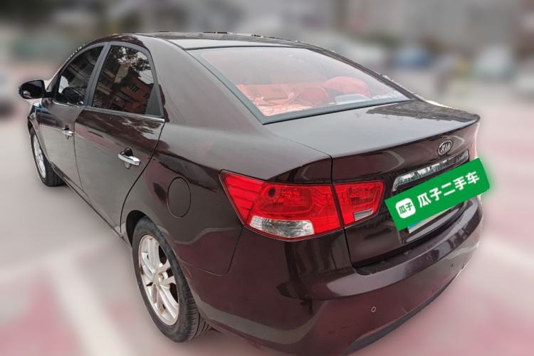 Used Kia Forte 2011 1.6L AT GLS Rear Left 45 Deg
