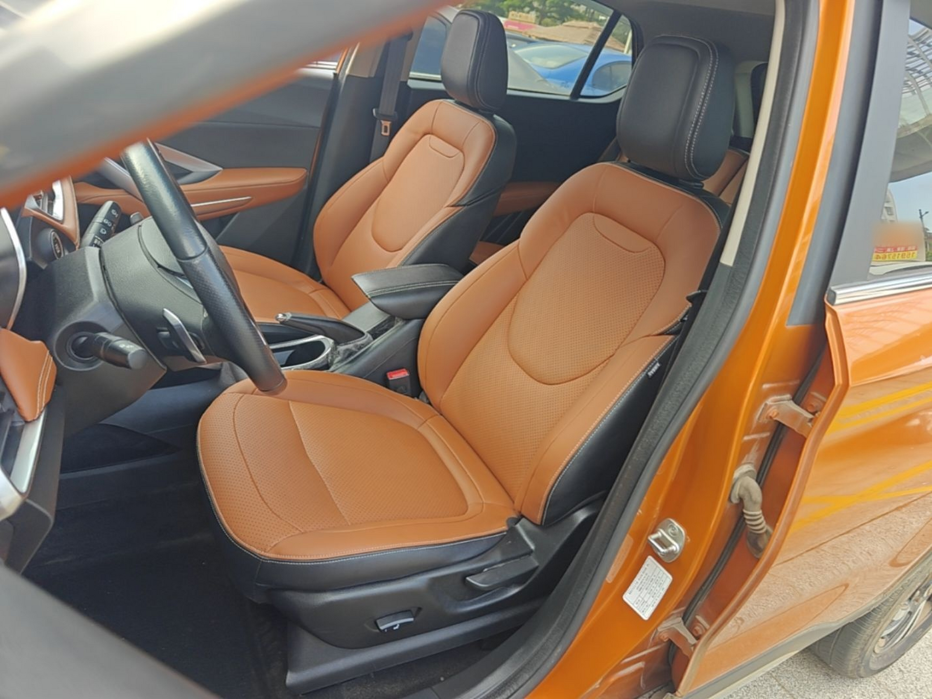 Avant de la voiture