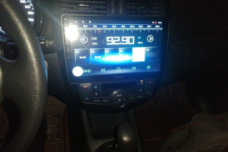 Used Nissan Tiida 2014 1.6L CVT Smart Model Audio And AC Panel