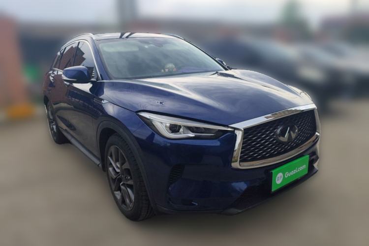 Used Infiniti QX50 2020 Revised Version 2.0T All-Wheel Drive Navigation Edition Front Right 45 Deg