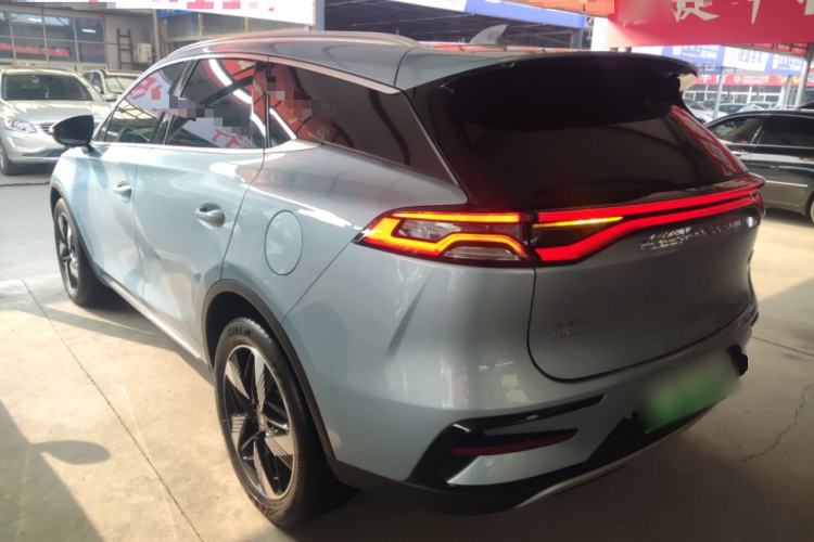 Used BYD Tang New Energy 2024 DM-i Glory Edition 112KM Prestige Model Rear Left 45 Deg