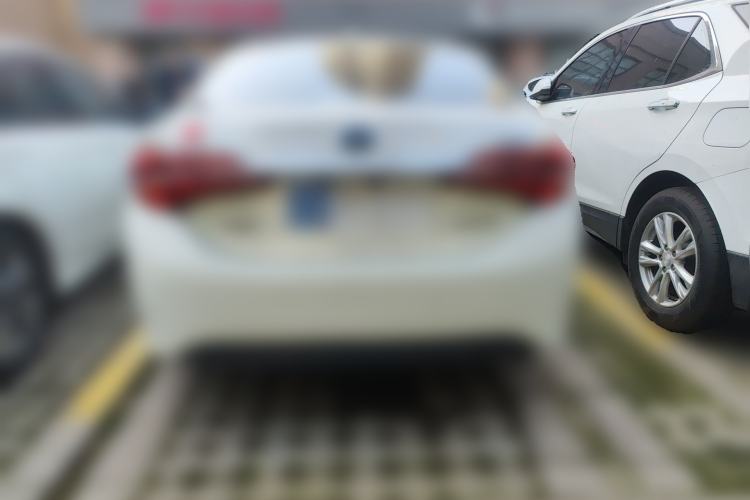 Used Toyota Levin 2016 Dual-Engine 1.8H GS E-CVT Elite Model with Sunroof Rear