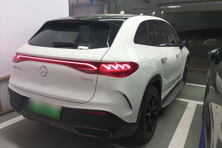 Used Mercedes-Benz EQE SUV 2024 350 4MATIC Pioneer Edition Rear Right 45 Deg