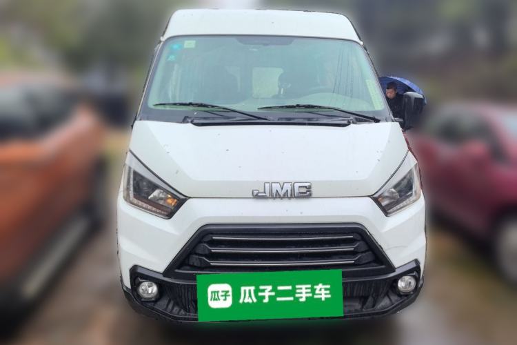 Used JMC Transit 2017 2.8T Commercial Version Long Wheelbase Mid-Roof 6/7/8-Seater JX493