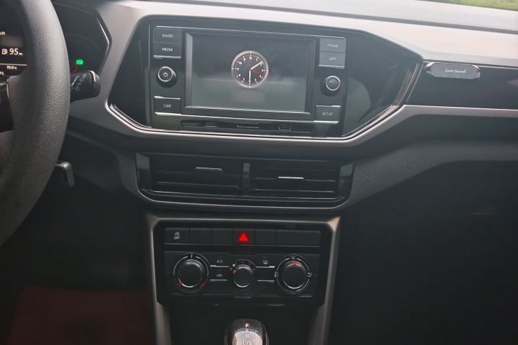 Used Volkswagen T-Cross 2019 1.5L Automatic Comfort Edition Audio And AC Panel