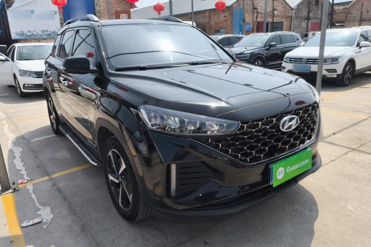 Used Hyundai ix35 2021 240TGDi DCT Two-Wheel-Drive GLS Leading Edition Front Right 45 Deg