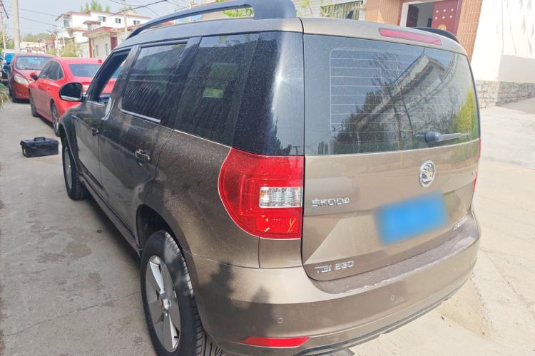 Used Skoda Yeti 2017 TSI280 DSG Car Enjoy Brothers Edition Rear Left 45 Deg