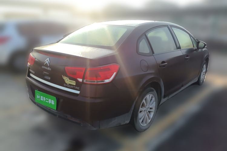 Used Citroen C-Quatre 2013 Sedan 1.6L Manual - Prestige Model Rear Right 45 Deg