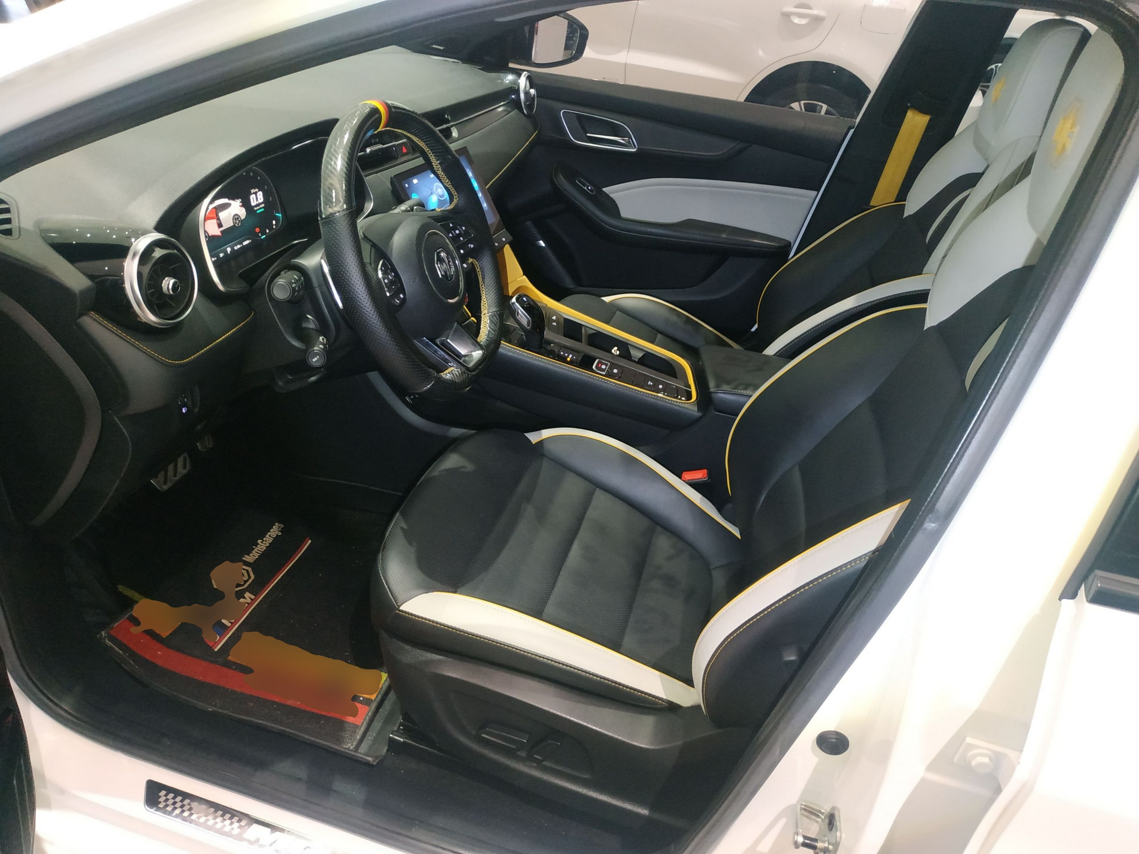 Avant de la voiture