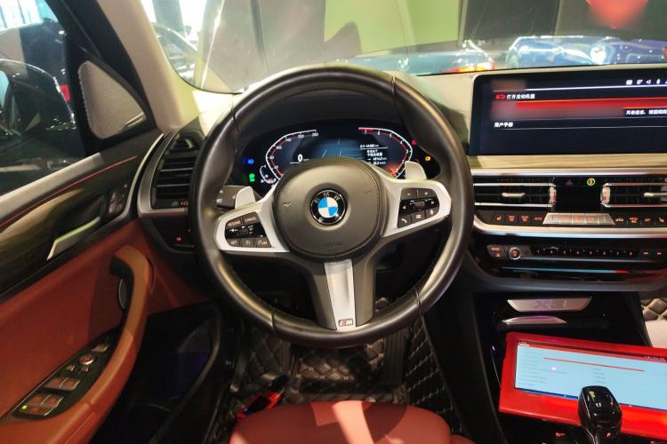 Used BMW X3 2022 xDrive30i Luxury Model M Night Sky Package Steering Wheel