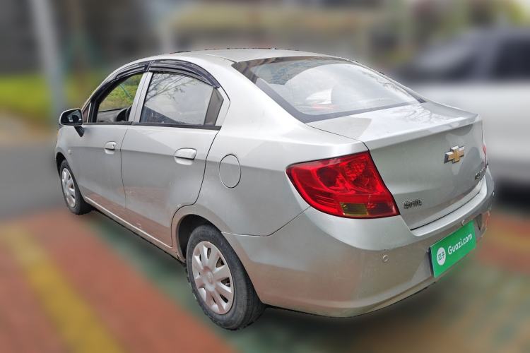 Used Chevrolet Sail 2013 Sedan 1.4L Manual - Youyi Happiness Edition Rear Left 45 Deg