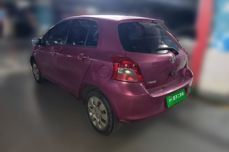 Used Toyota Yaris 2011 1.6E Automatic Charm Edition Rear Left 45 Deg