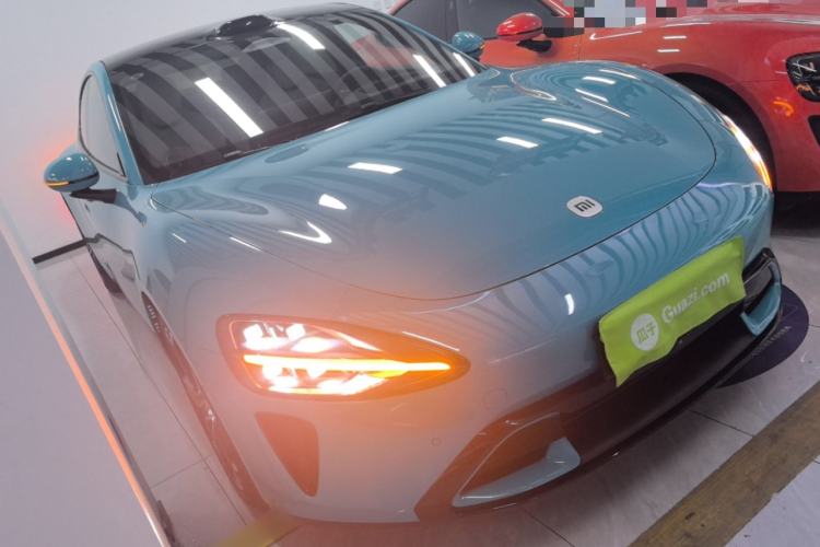 Used Xiaomi Auto SU7 2024 Four-Wheel Drive Ultra-Long Range Advanced Intelligent Driving Max Edition Front Right 45 Deg