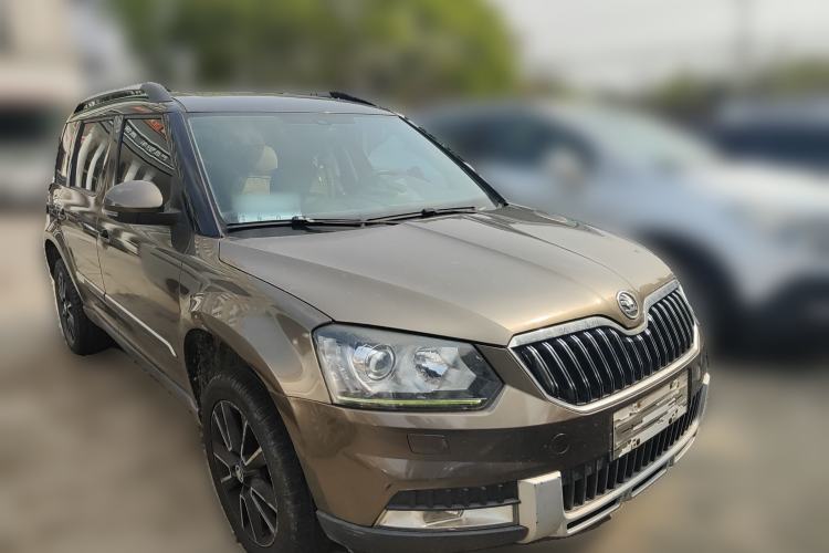 Used Skoda Yeti 2014 1.8TSI DSG All-Wheel Drive Edition Front Right 45 Deg