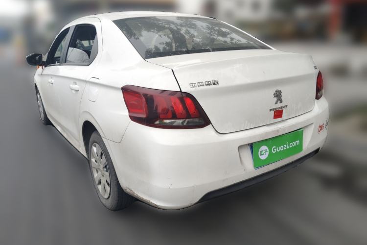 Used Peugeot 301 2017 1.6L Manual Comfort Edition Rear Left 45 Deg