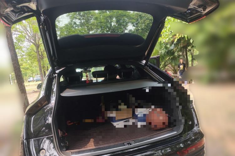 Used Audi Q5L Sportback 2022 45 TFSI Prestige Edition Trunk