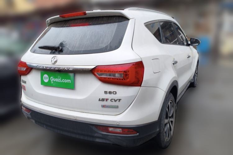 Used Dongfeng Fengon 580 2017 1.5T CVT Luxury Model Rear Right 45 Deg