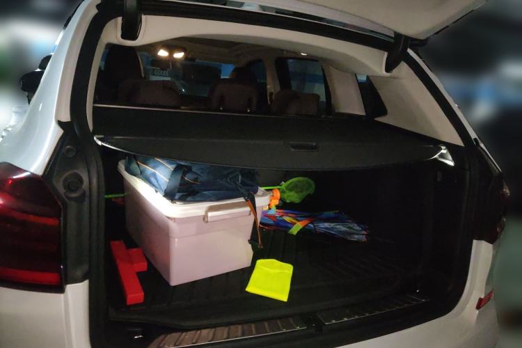 Used BMW X3 2020 xDrive30i Luxury Model with M Sport Package Trunk