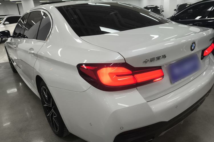 Used BMW 5 Series 2021 Restyled 530Li Luxury Edition M Sport Package Rear Left 45 Deg