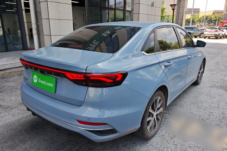 Used Geely Auto Emgrand 2023 4th Generation Champion Edition 1.5L CVT Flagship Model Rear Right 45 Deg