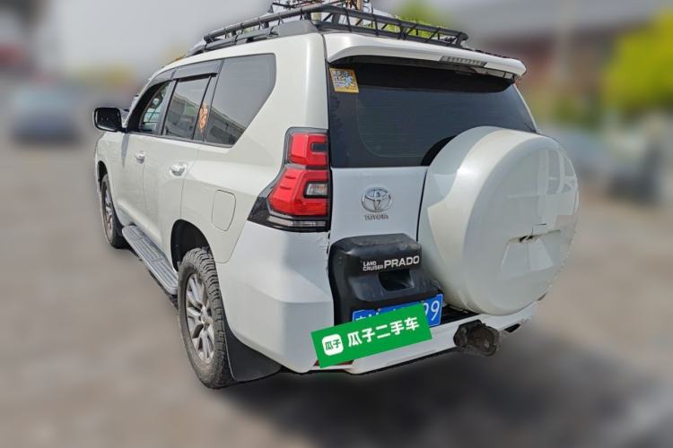 Used Toyota Prado 2018 3.5L Automatic TX-L with Rear-Mounted Spare Tire