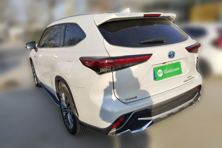 Used Toyota Highlander 2022 Dual-Engine 2.5L Four-Wheel Drive Prestige Version 7 Seats Rear Left 45 Deg