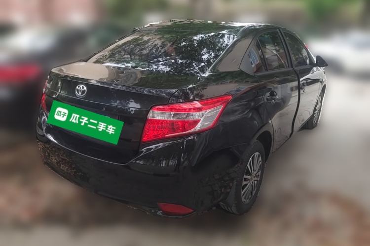 Used Toyota Vios 2014 1.5L Automatic ZhiZhen Edition Rear Right 45 Deg