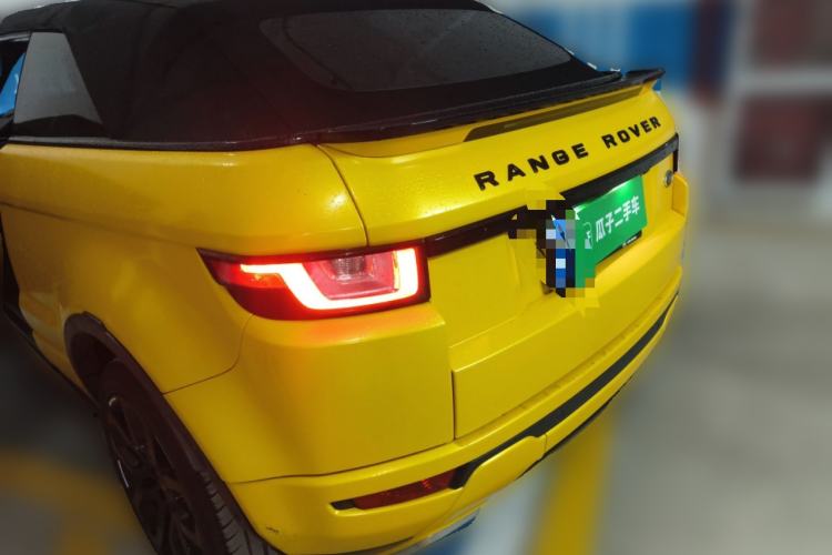 Used Land Rover Range Evoque 2018 240 PS HSE DYNAMIC Convertible Rear Left 45 Deg