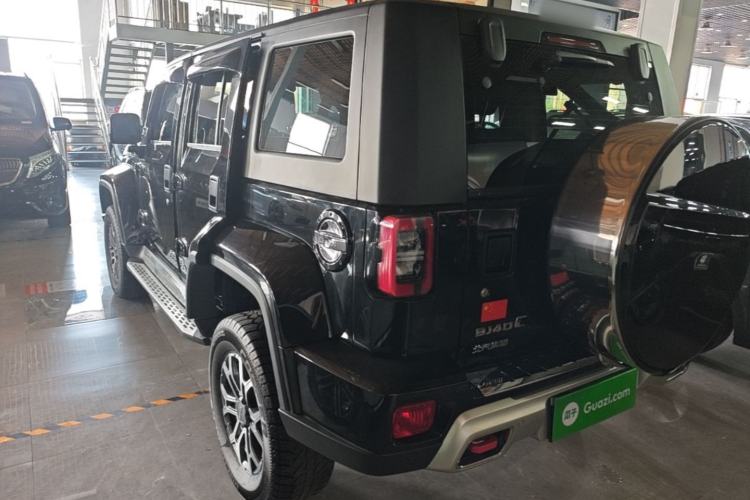 Used BAIC Off-Road BJ40 2023 2.0T Automatic Four-Wheel Drive Urban Hunter Edition Chivalrous Type Rear Left 45 Deg