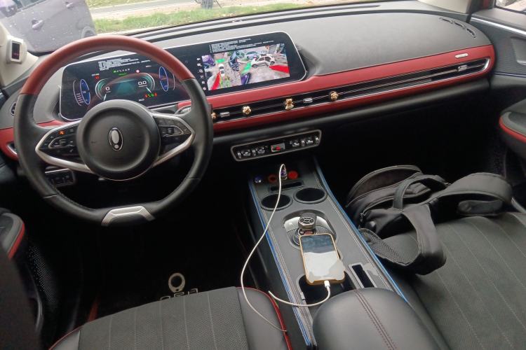 Used ORA Good Cat GT 2022 Mulan Edition 480km Long-Range续航 Center Console