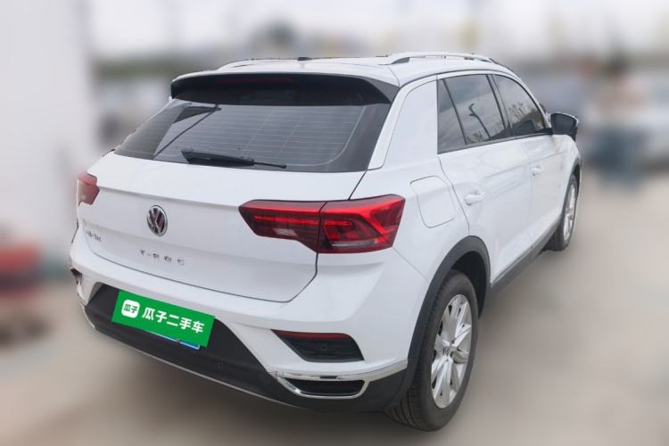 Used Volkswagen T-ROC 2020 230TSI DSG Two-Wheel Drive Advanced Version Rear Right 45 Deg