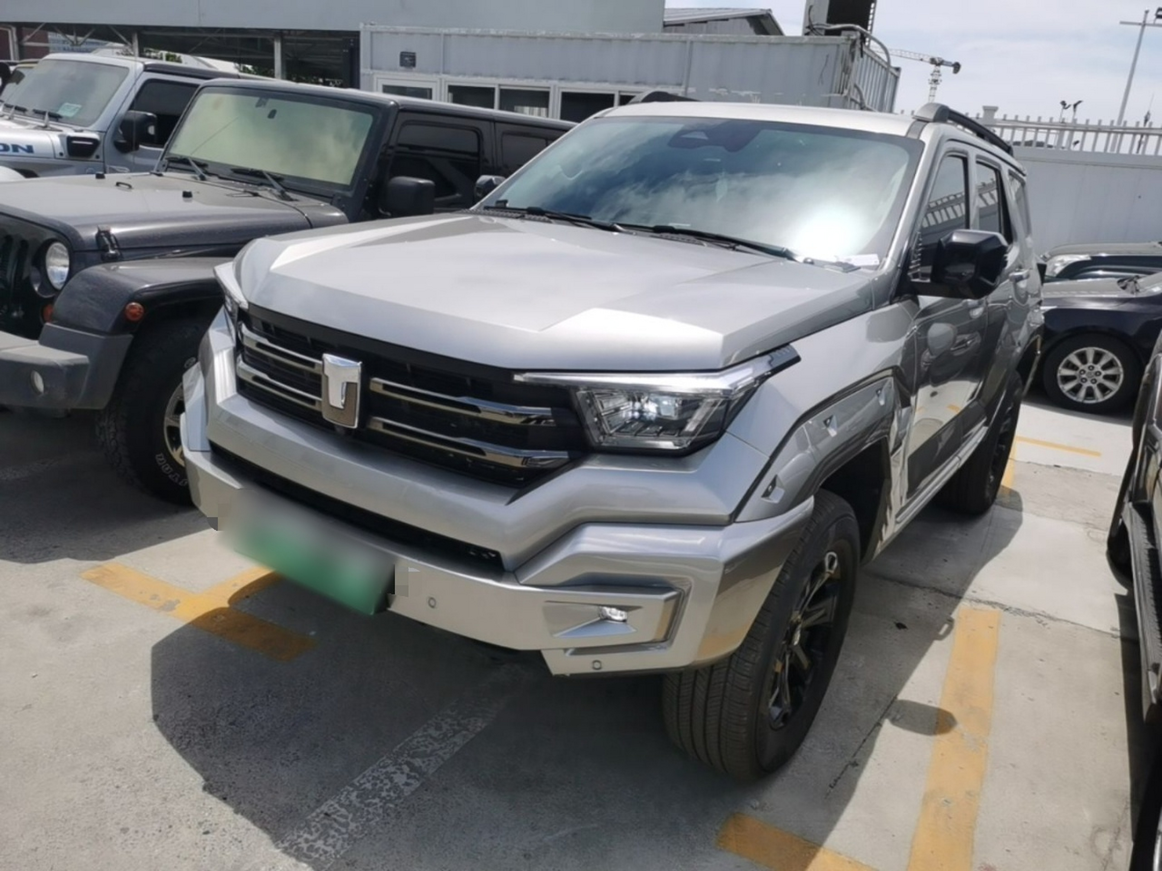 Under Front Bumper