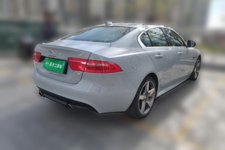 Used Jaguar XE 2018 2.0T 300 PS All-Wheel-Drive R-Sport Sport Edition Rear Right 45 Deg