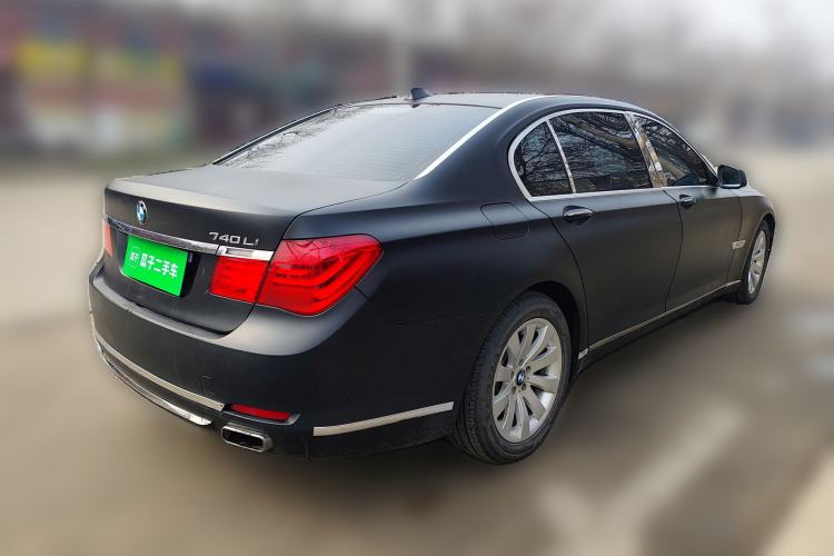 Used BMW 7 Series 2011 730Li Elegant Model Rear Right 45 Deg
