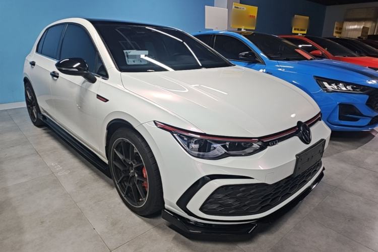 Used Volkswagen Golf GTI 2021 380TSI DSG GTI Front Right 45 Deg