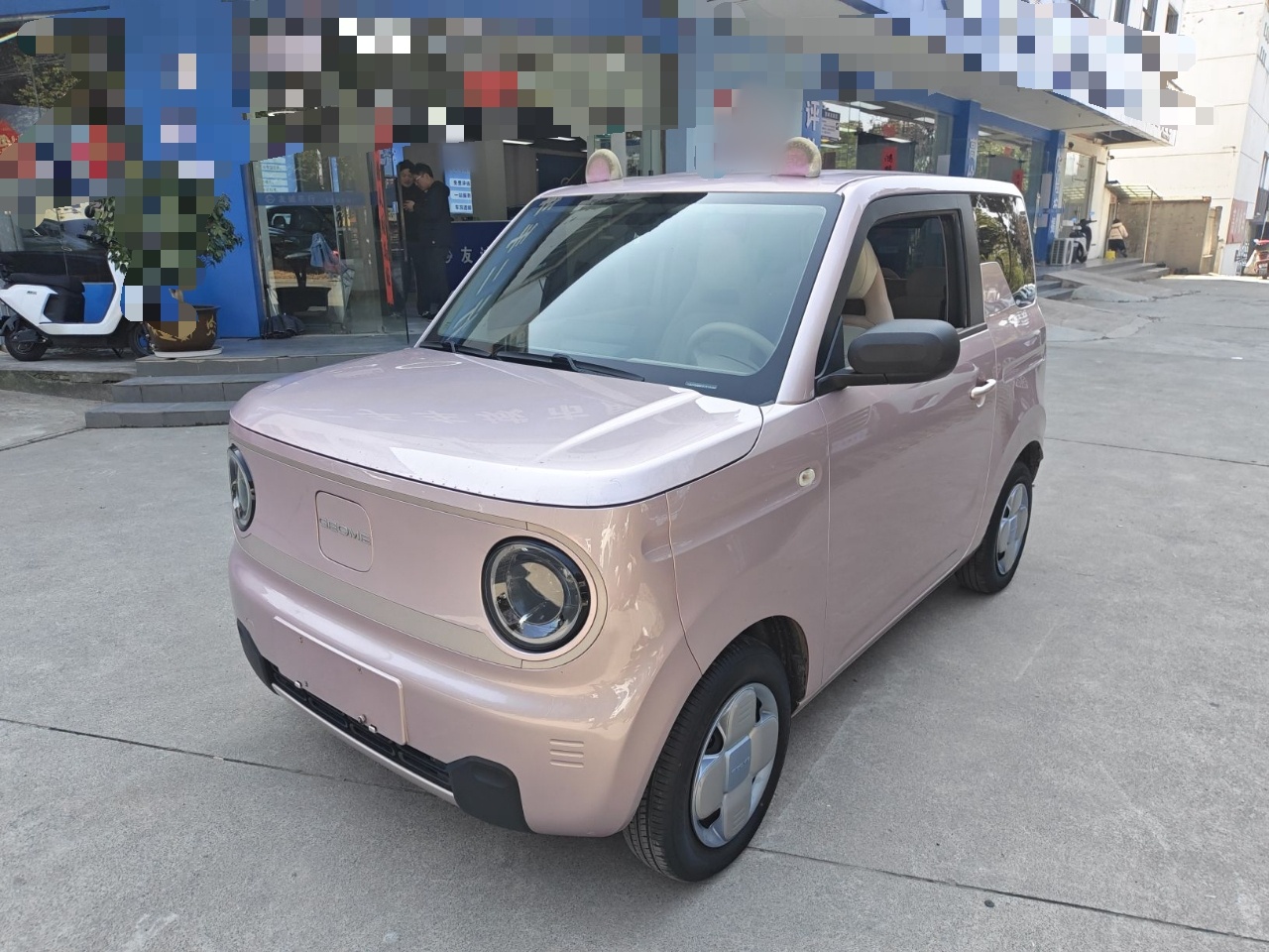 Parte inferior delantera