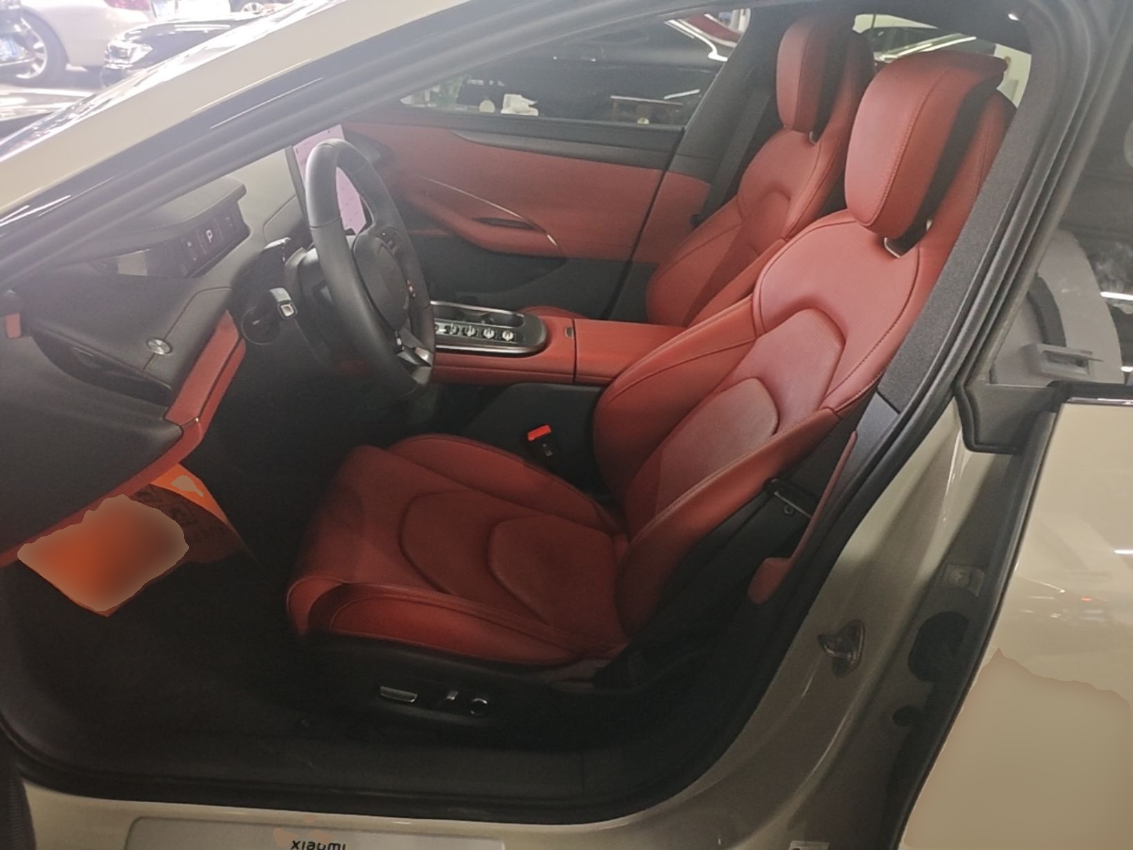 Avant de la voiture