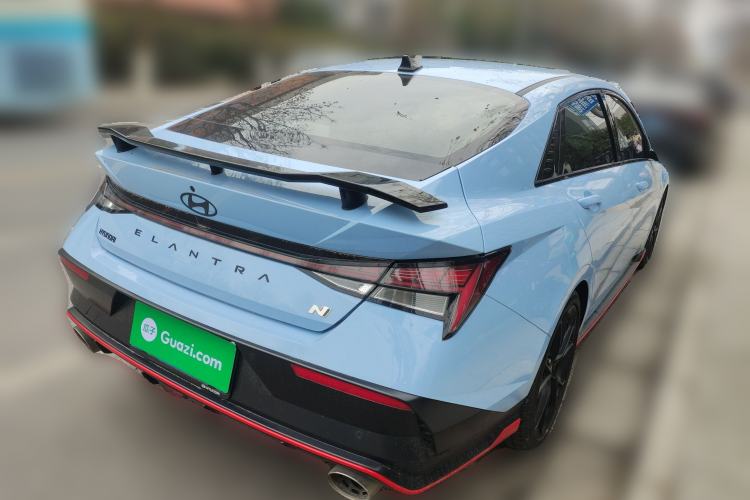 Used Hyundai Elantra N 2023 2.0T Sport Package Edition Rear Right 45 Deg