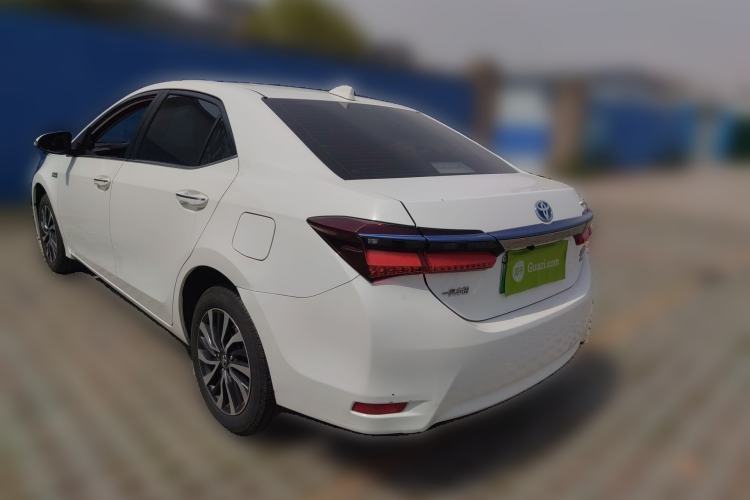 Used Toyota Corolla Hybrid E+ 2019 1.8L E-CVT Leading Edition Rear Left 45 Deg