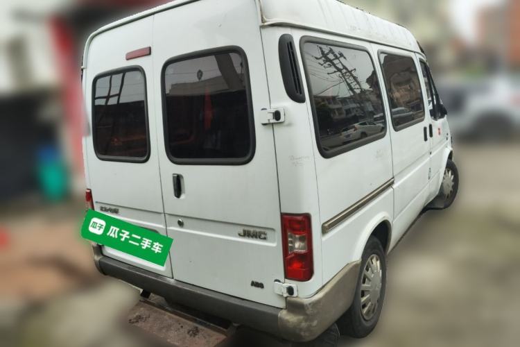 Used JMC Transit 2017 2.8T Commercial Version Short Wheelbase Mid-Roof 6/7/8-Seater JX493 Rear Right 45 Deg