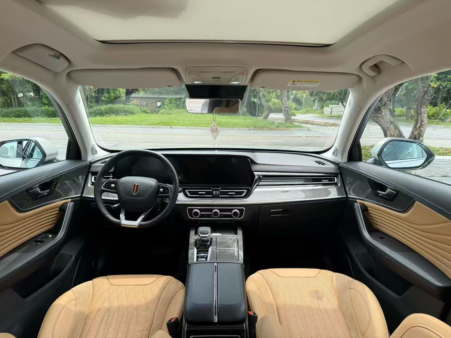 Hongqi HS5 2023 2.0T Four-Wheel Drive Flagship Pro Edition - Chinese Trim Ling — снимка 12