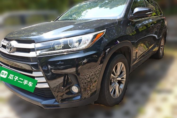 Used Toyota Highlander 2018 2.0T Four-Wheel Drive Elite Edition 7 Seats China VI Standard