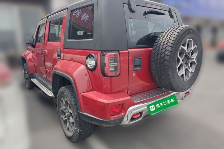 Used BAIC Off-Road BJ40 2018 PLUS 2.3T Automatic Four-Wheel Drive Flagship Version China V Emission Standard Rear Left 45 Deg