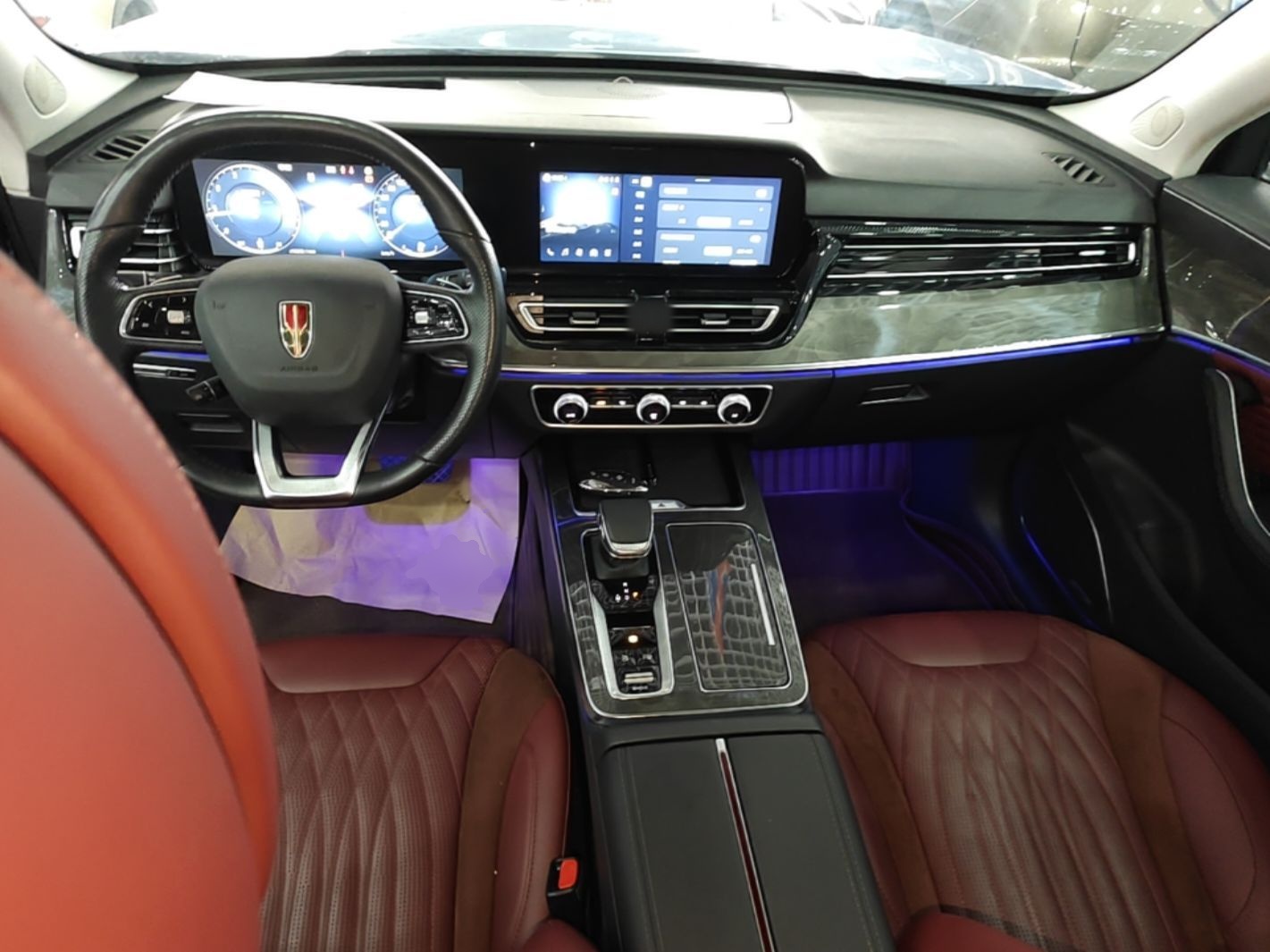 Hongqi HS5 2023 2.0T Four-Wheel Drive Flagship Pro Edition - Chinese Trim Ling — снимка 19