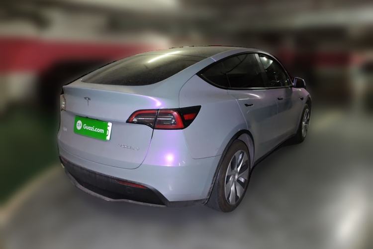 Used Tesla Model Y 2022 Revised Version Rear-Wheel Drive Rear Right 45 Deg
