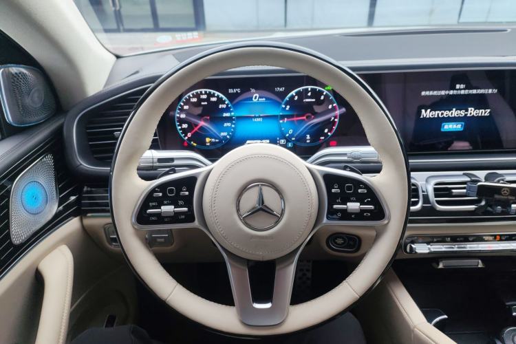 Used Mercedes-Benz GLE 2022 Refreshed GLE 350 4MATIC Coupe SUV Luxury Edition Steering Wheel
