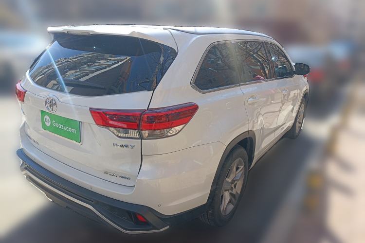 Used Toyota Highlander 2021 2.0T Four-Wheel Drive Luxury Edition 7 Seats Rear Right 45 Deg