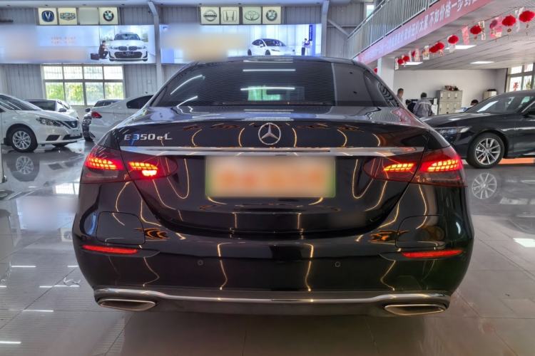 Used Mercedes-Benz E-Class New Energy 2023 E 350 e L Plug-in Hybrid Sedan Rear